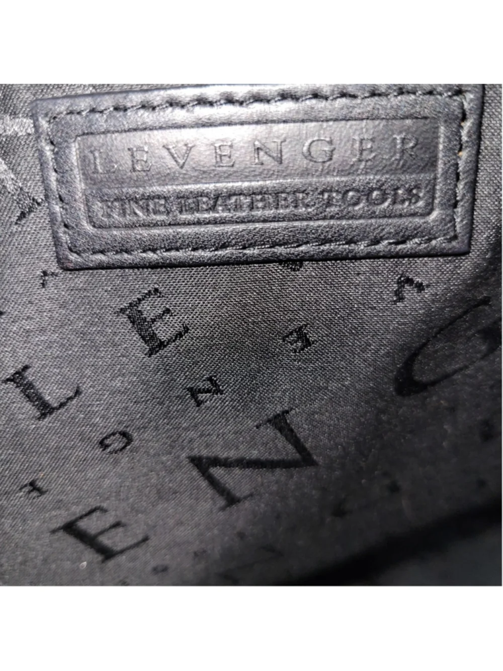 Levenger Crocodile Embossed Genuine Leather Messenger Briefcase Crossbody Bag